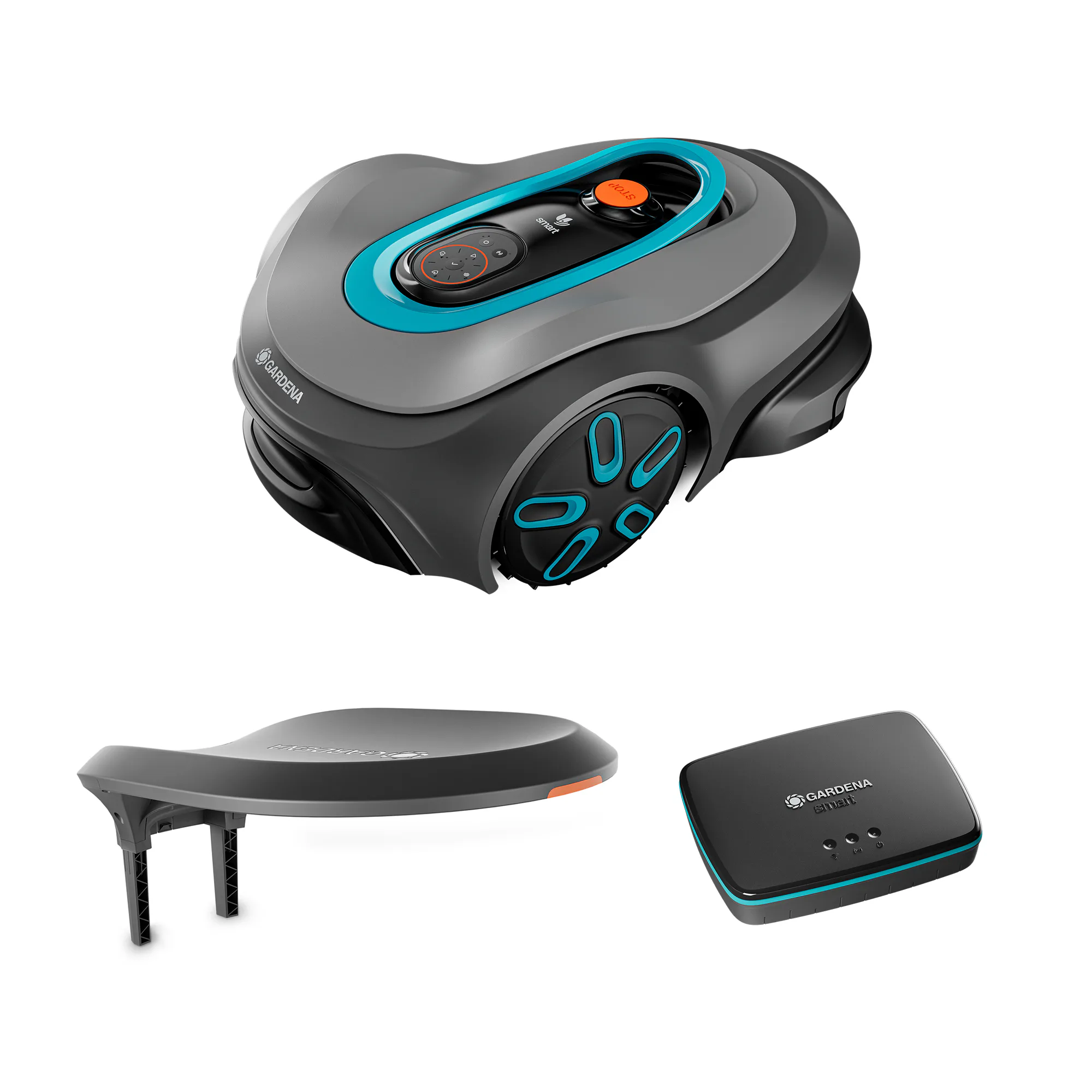 Robotgräsklippare Gardena Smart Sileno Max 800 Paket Med Robothus & Gateway