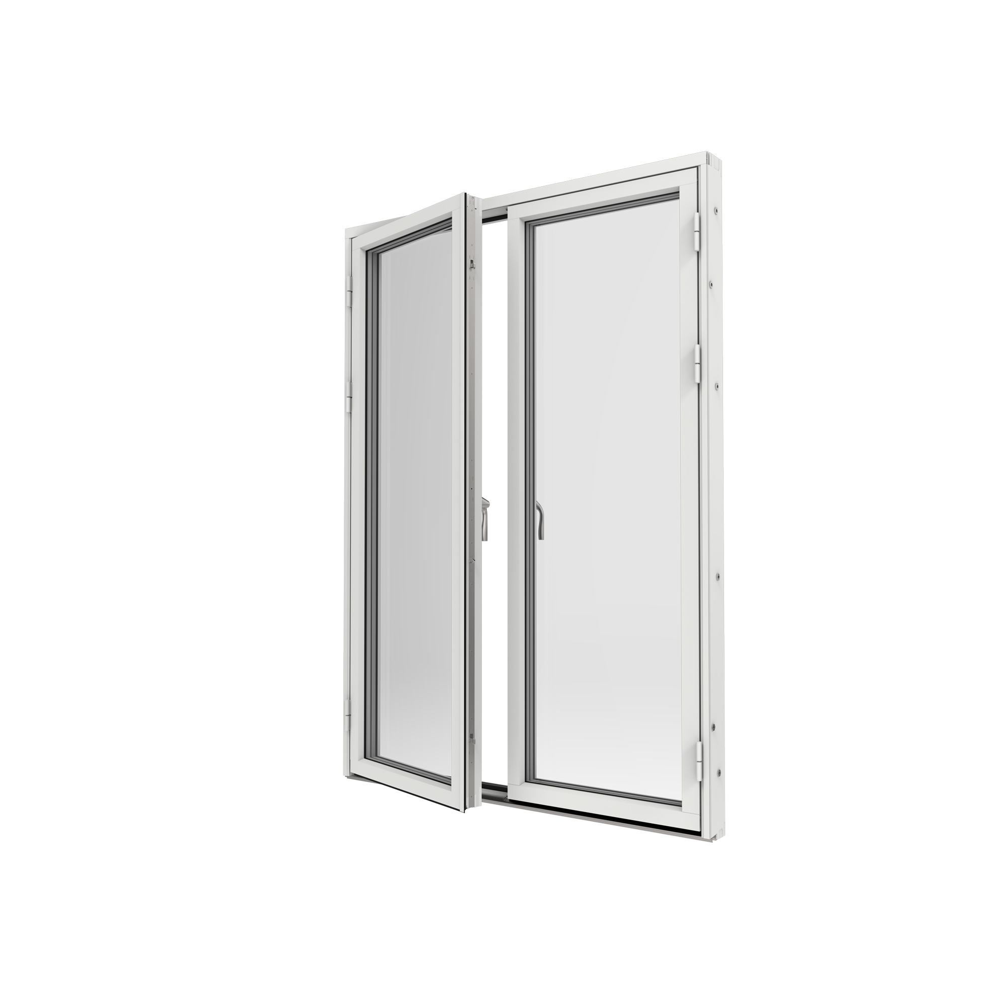 Parfönsterdörr Elitfönster Original Helglasad Aluminium