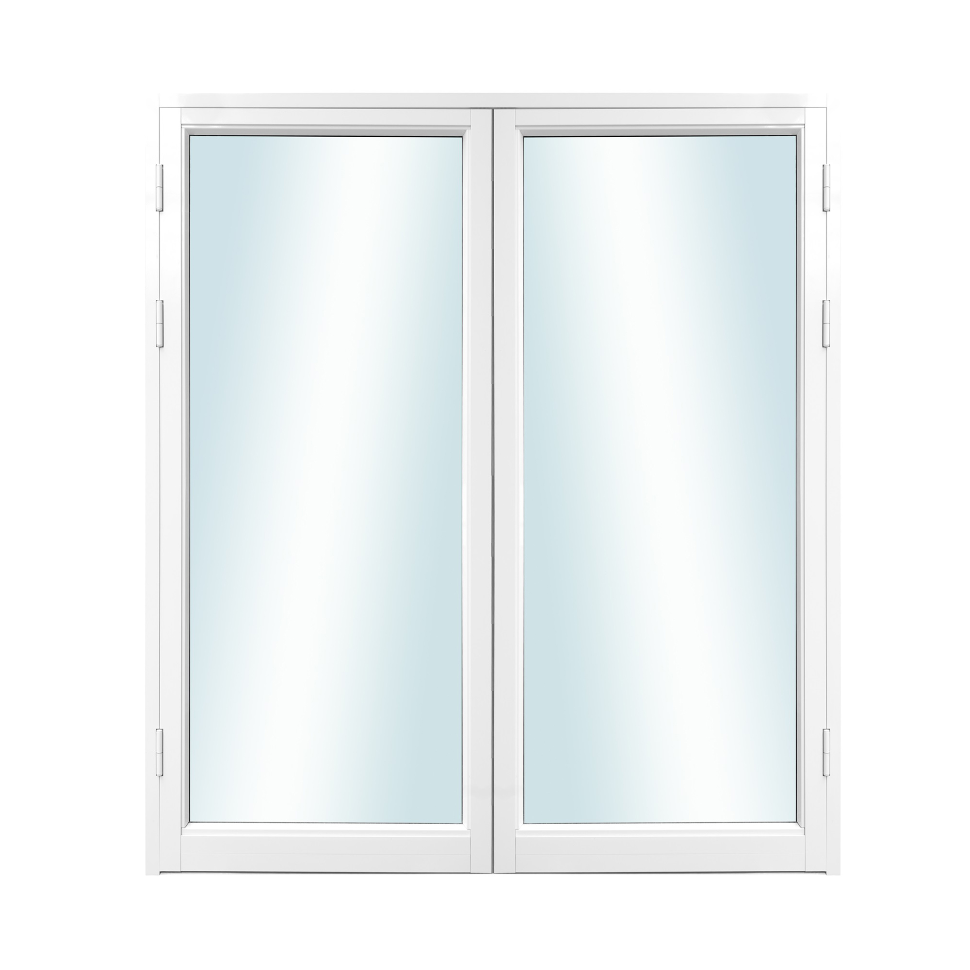 Parfönsterdörr Nordiska Fönster Norrland Helglasad 2-Glas Trä BxH:200x200 cm