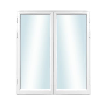 Parfönsterdörr Nordiska Fönster Norrland Helglasad 3-Glas Aluminium