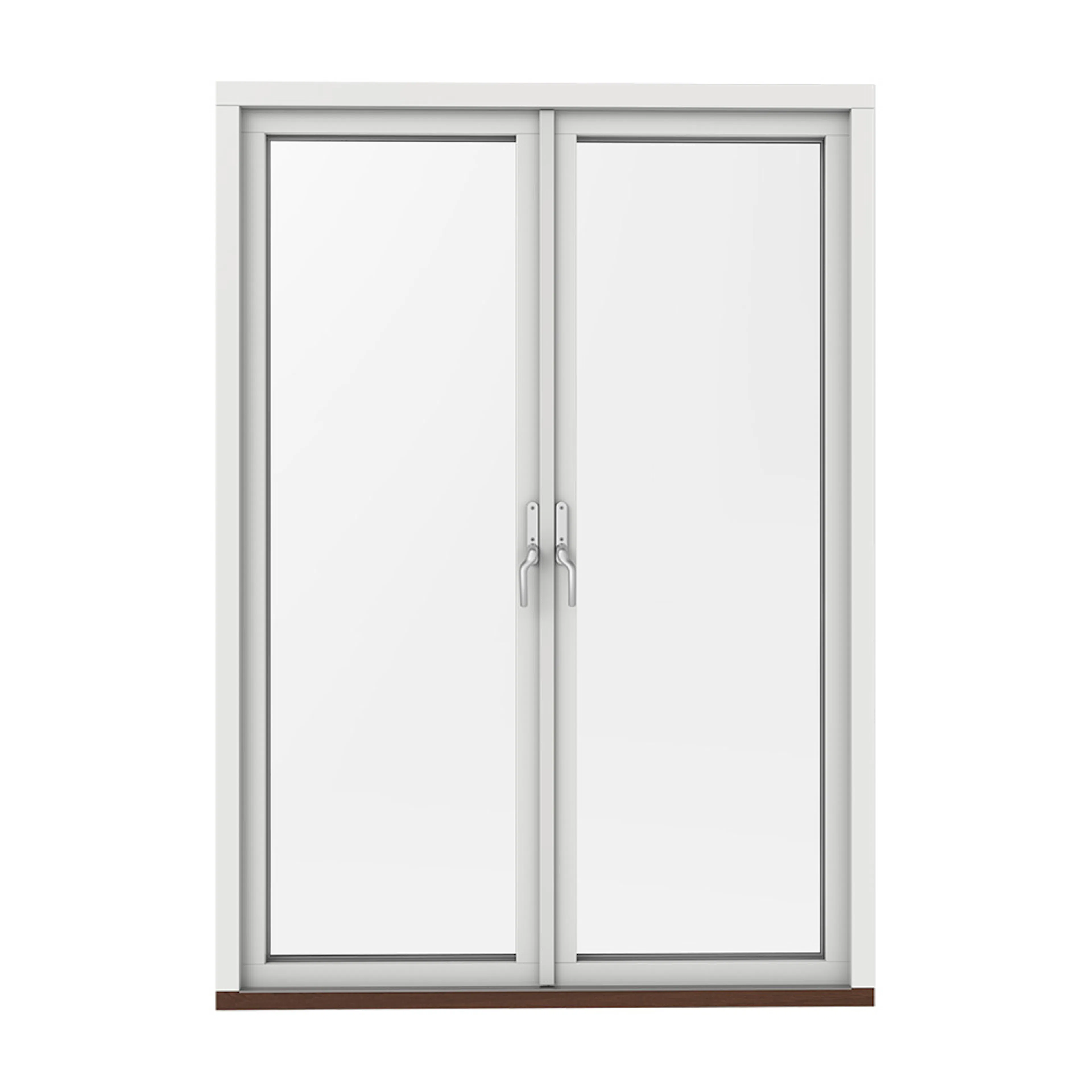 Parfönsterdörr Outline Helglasad 3-Glas Aluminium