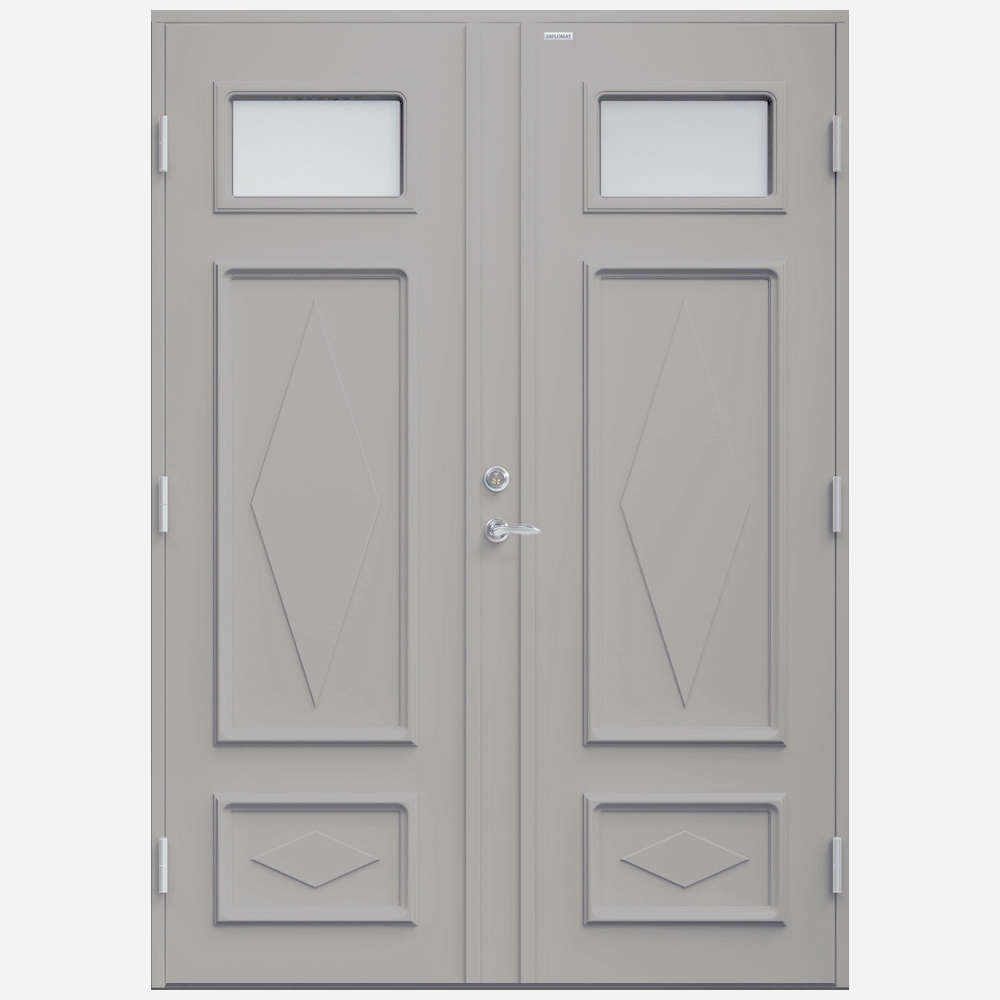 Parytterdörr Diplomat Britta Klarglas