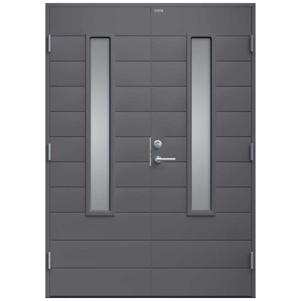 Parytterdörr Diplomat Clara Klarglas