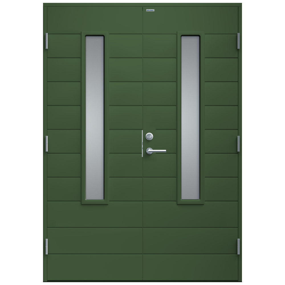 Parytterdörr Diplomat Clara Klarglas