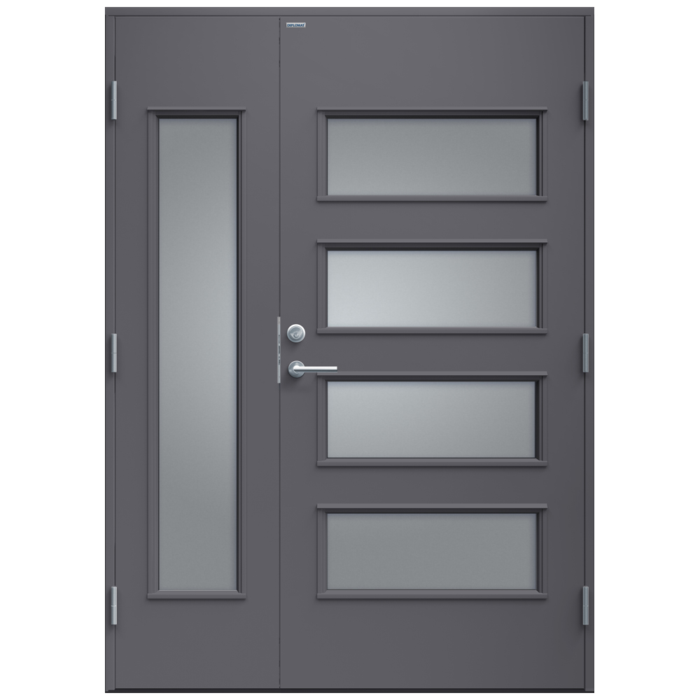 Parytterdörr Diplomat Ebba Klarglas