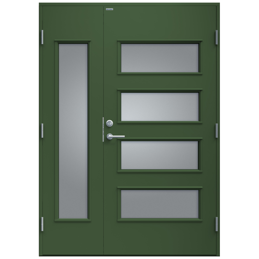 Parytterdörr Diplomat Ebba Klarglas