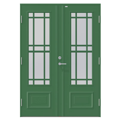 Parytterdörr Diplomat Estelle Glas