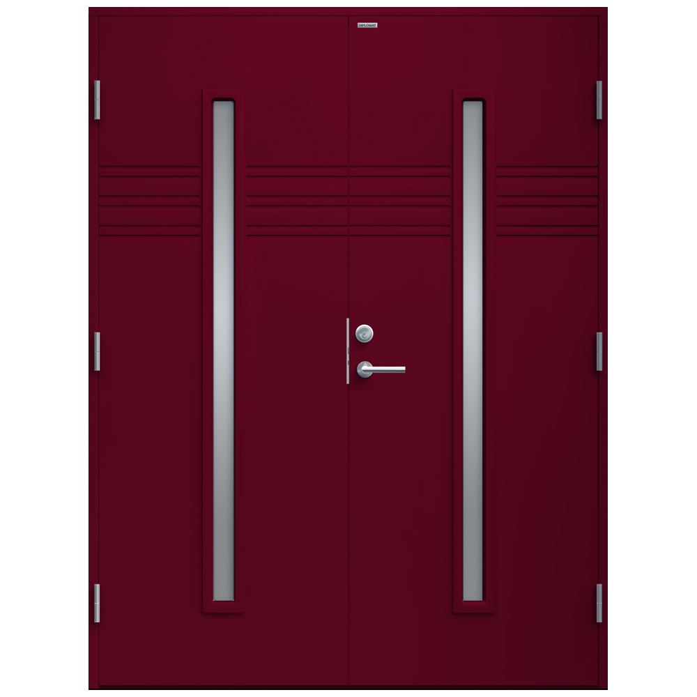 Parytterdörr Diplomat Felicia Klarglas