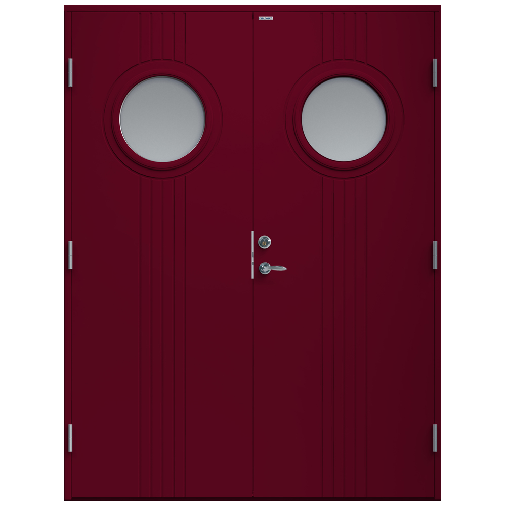 Parytterdörr Diplomat Gullan Klarglas