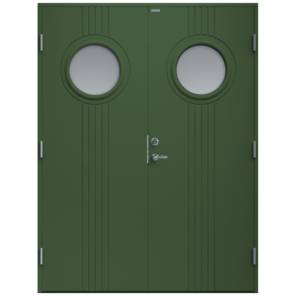 Parytterdörr Diplomat Gullan Klarglas