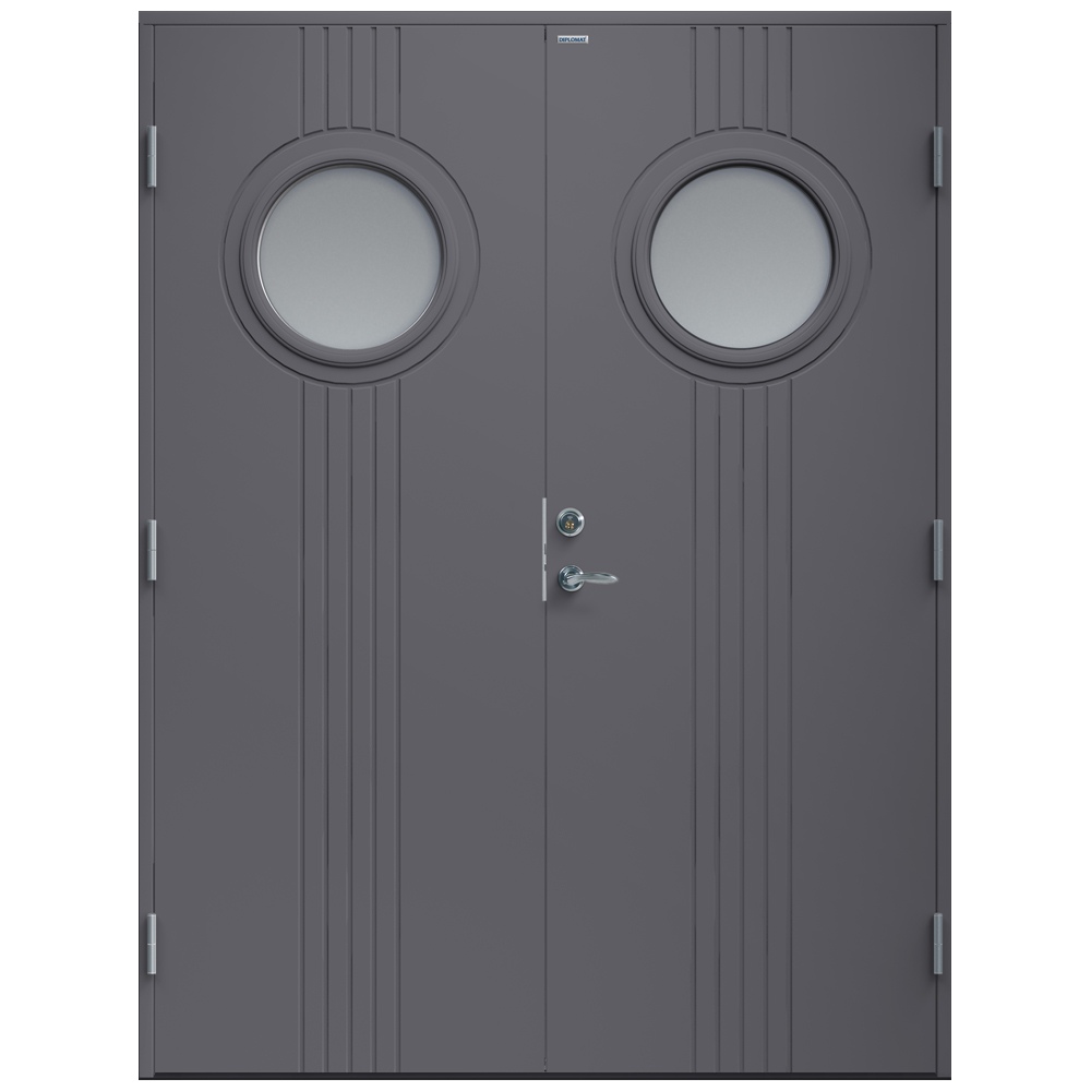 Parytterdörr Diplomat Gullan Klarglas