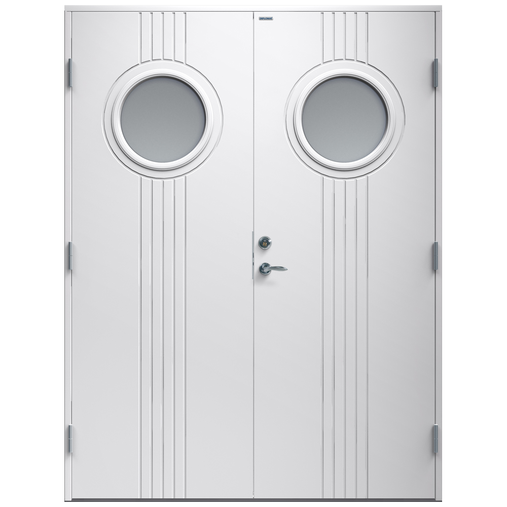 Parytterdörr Diplomat Gullan Klarglas