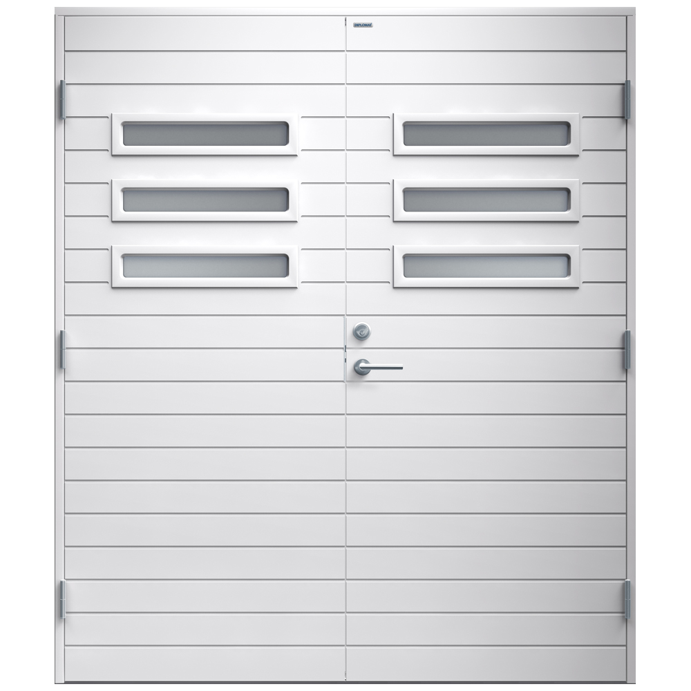 Parytterdörr Diplomat Ingela Klarglas