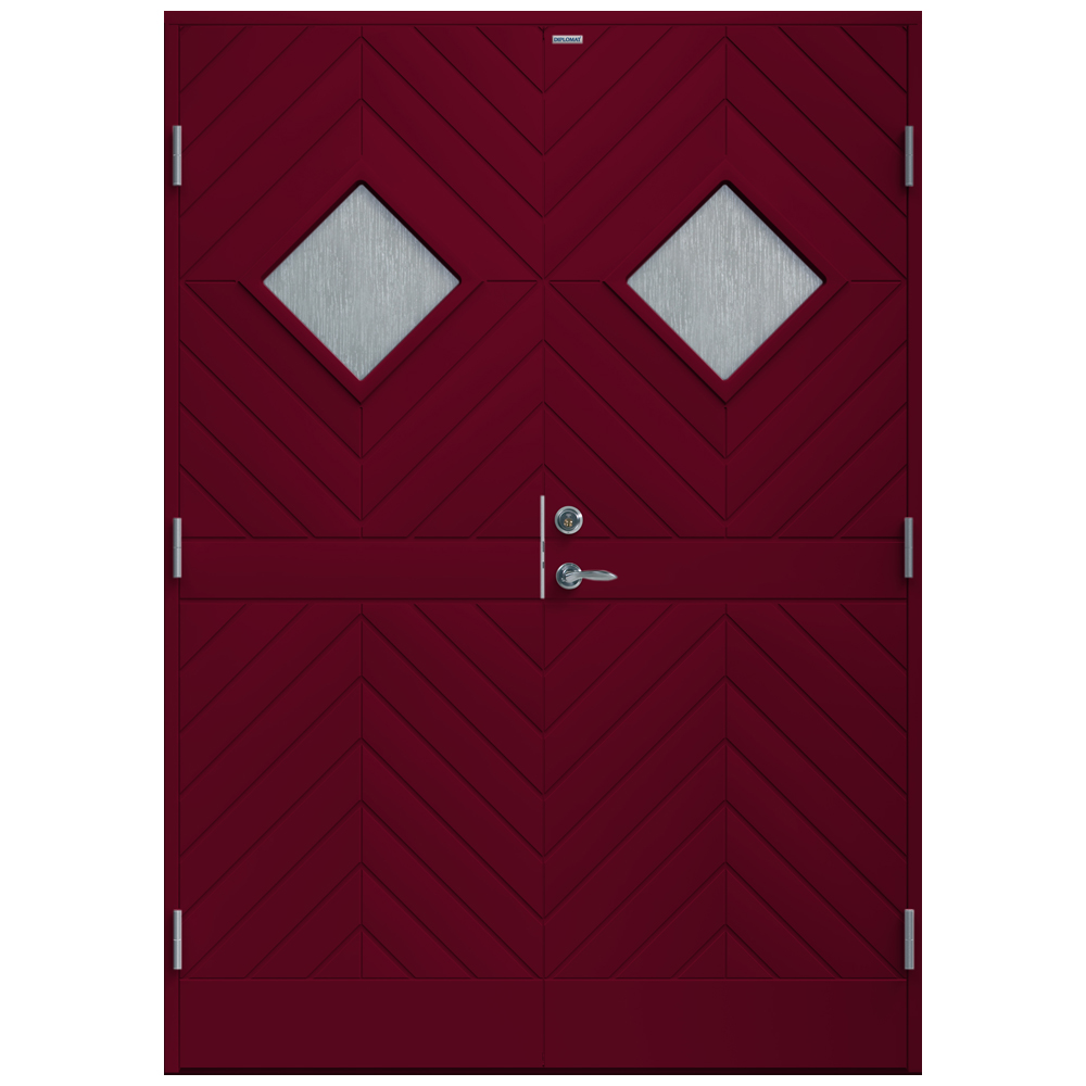 Parytterdörr Diplomat Karin Cotswoldglas