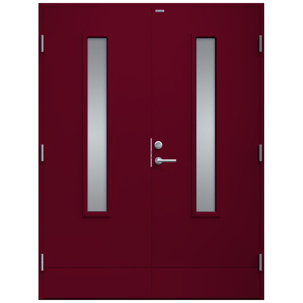 Parytterdörr Diplomat Laila Klarglas