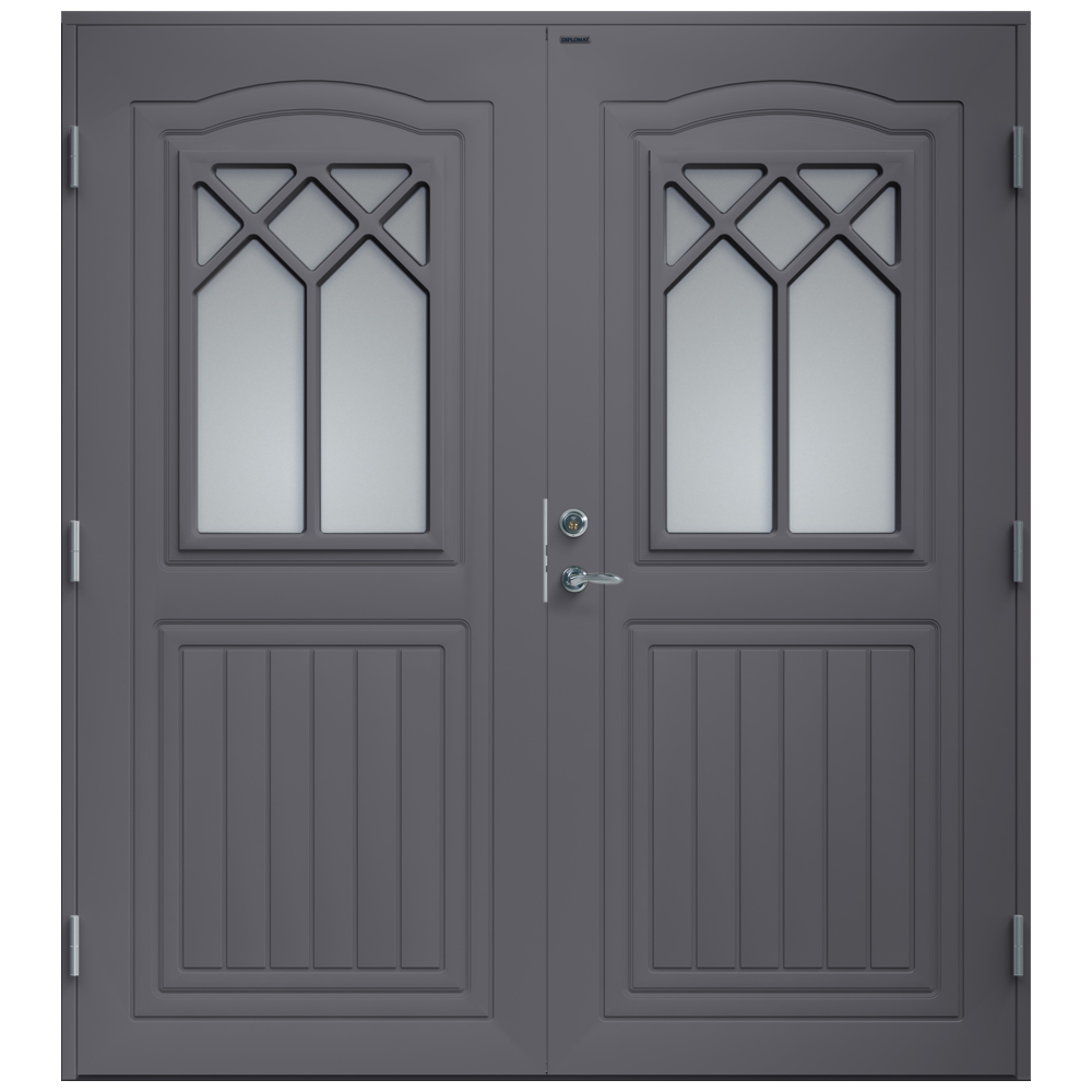 Parytterdörr Diplomat Linnea Klarglas