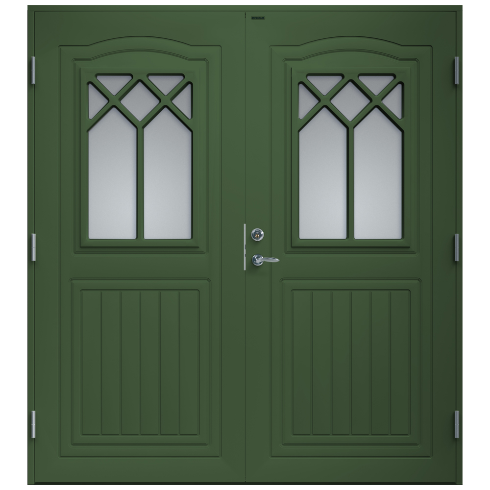 Parytterdörr Diplomat Linnea Klarglas