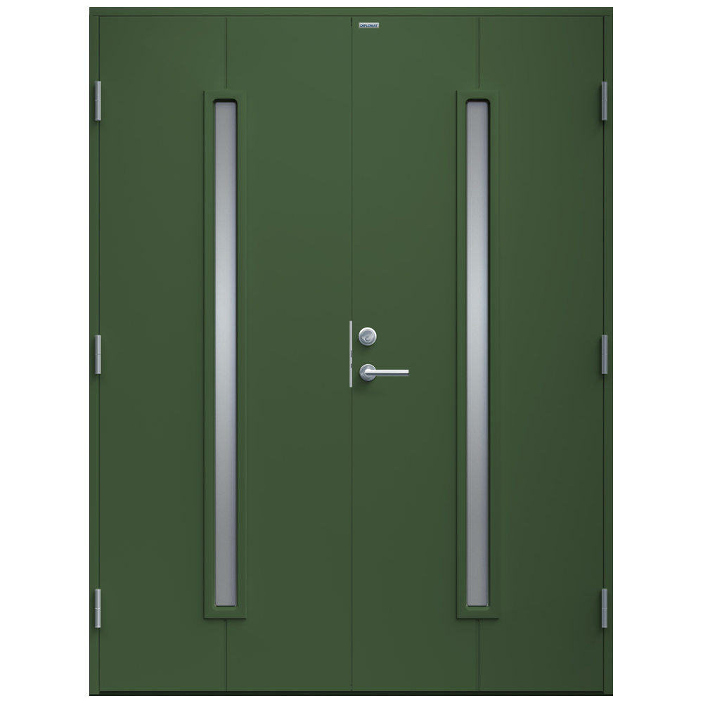 Parytterdörr Diplomat Maj Klarglas