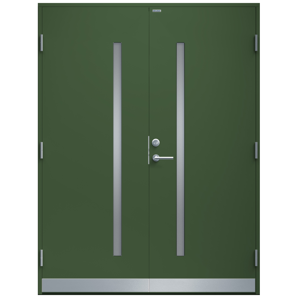 Parytterdörr Diplomat Mikaela Klarglas