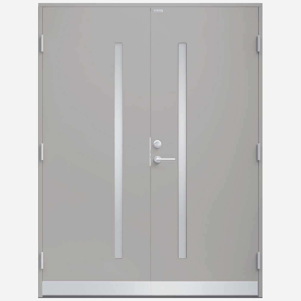 Parytterdörr Diplomat Mikaela Klarglas