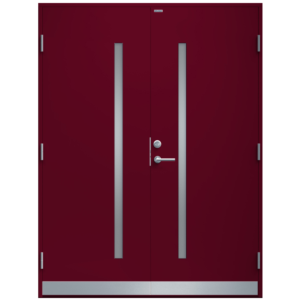 Parytterdörr Diplomat Mikaela Klarglas