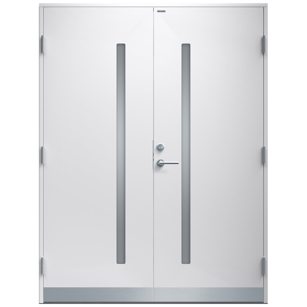 Parytterdörr Diplomat Mikaela Klarglas