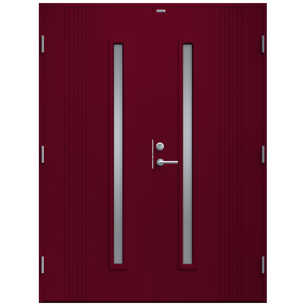 Parytterdörr Diplomat Nathalie Klarglas