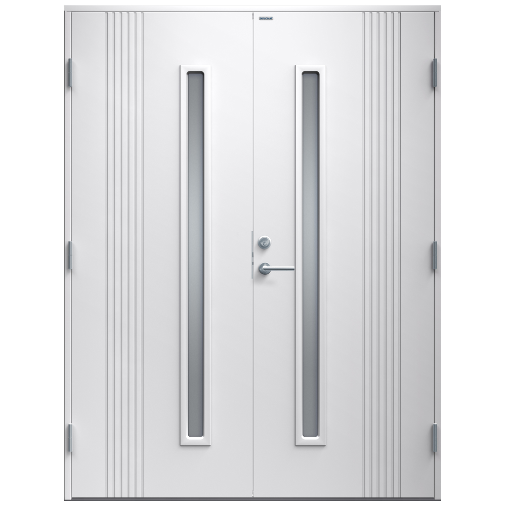 Parytterdörr Diplomat Nathalie Klarglas