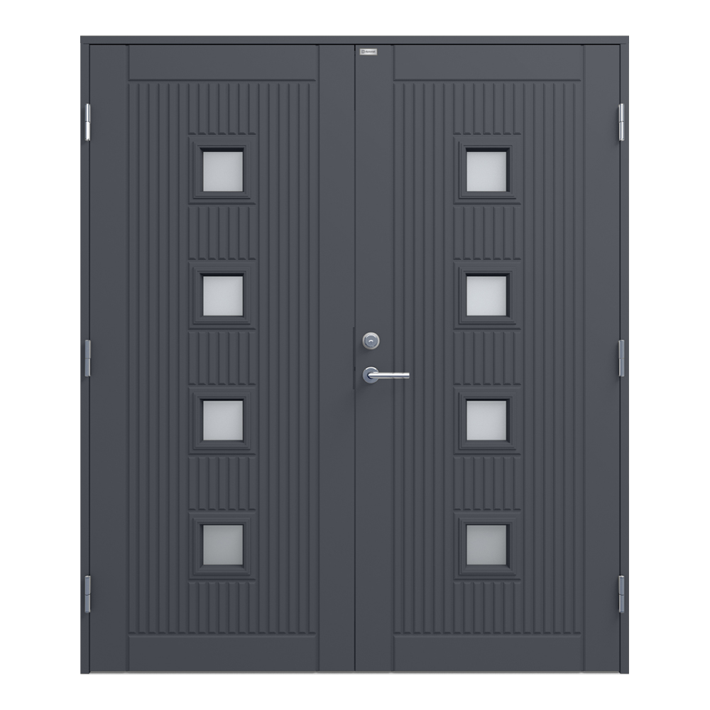 Parytterdörr Diplomat Nike Klarglas