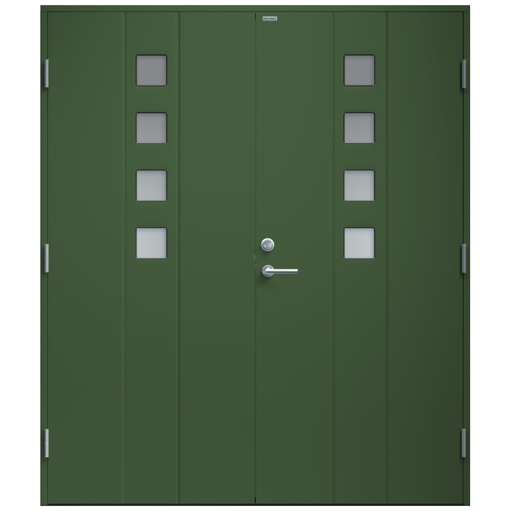 Parytterdörr Diplomat Sandra Klarglas