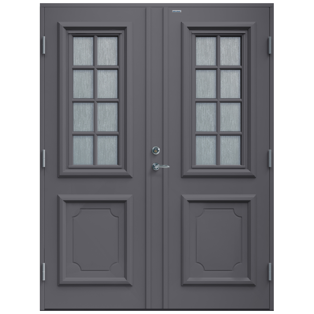 Parytterdörr Diplomat Svea Cotswoldglas