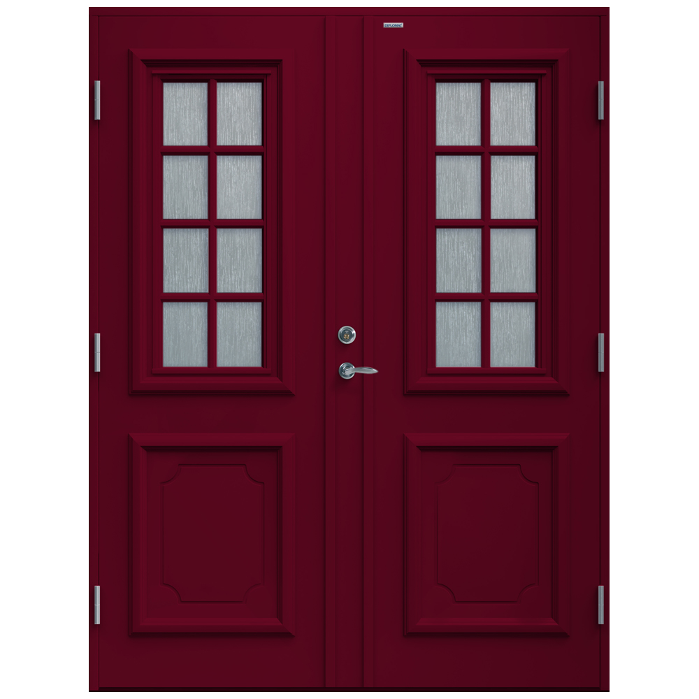 Parytterdörr Diplomat Svea Cotswoldglas