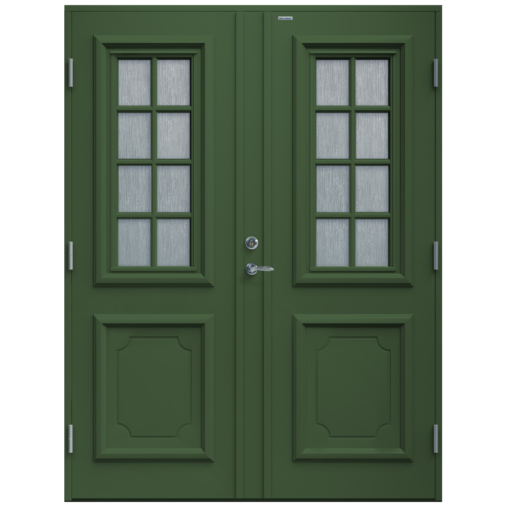 Parytterdörr Diplomat Svea Cotswoldglas