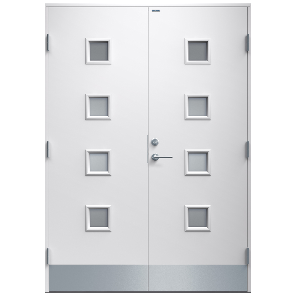 Parytterdörr Diplomat Tanja Klarglas