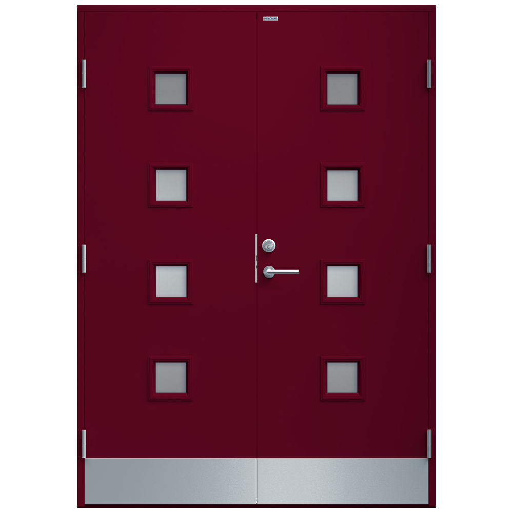 Parytterdörr Diplomat Tanja Klarglas