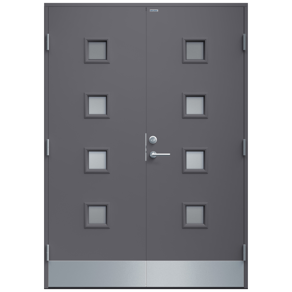 Parytterdörr Diplomat Tanja Klarglas