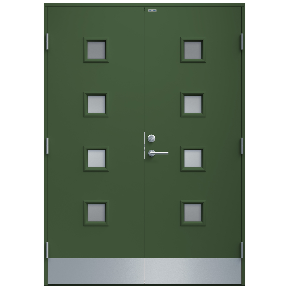 Parytterdörr Diplomat Tanja Klarglas