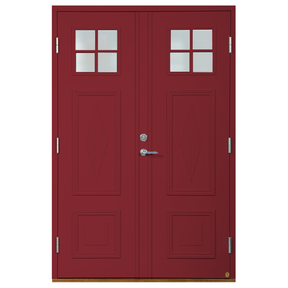 Parytterdörr Leksandsdörren Lisselby Klarglas Eco74