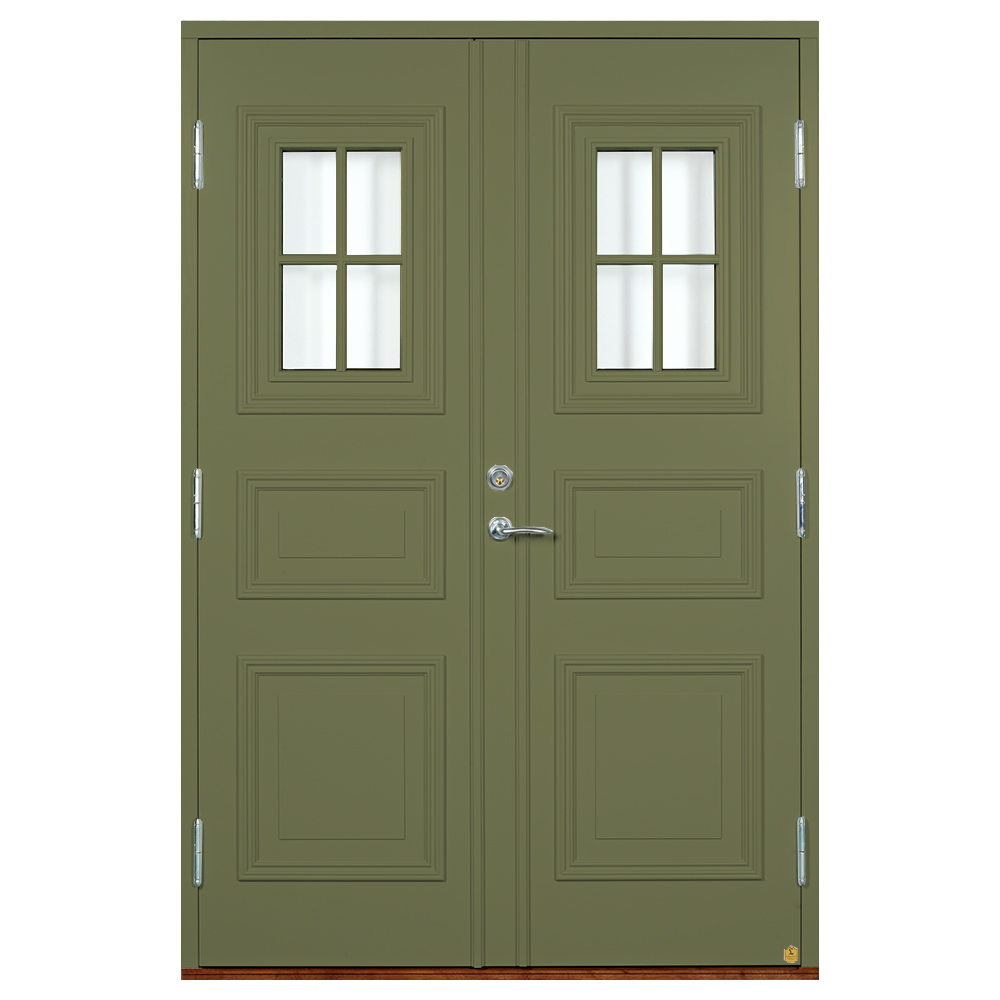 Parytterdörr Leksandsdörren Rönnäs Klarglas Eco74