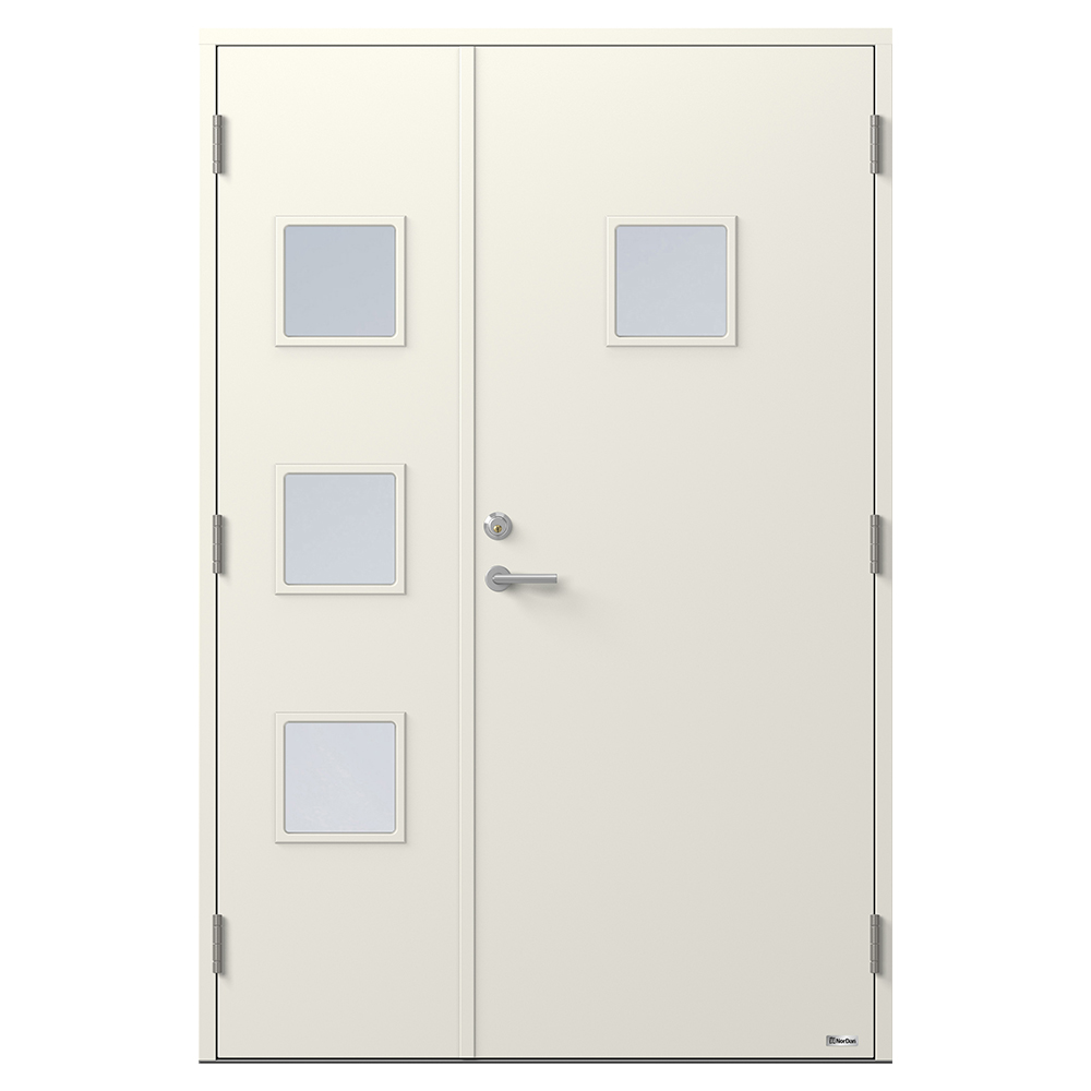 Parytterdörr NorDan Bor Kvadraten 839PG1+3