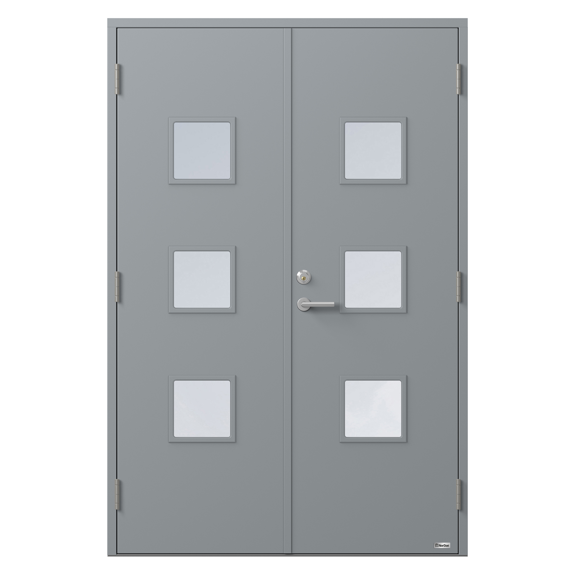 Parytterdörr NorDan Bor Kvadraten 839PG3