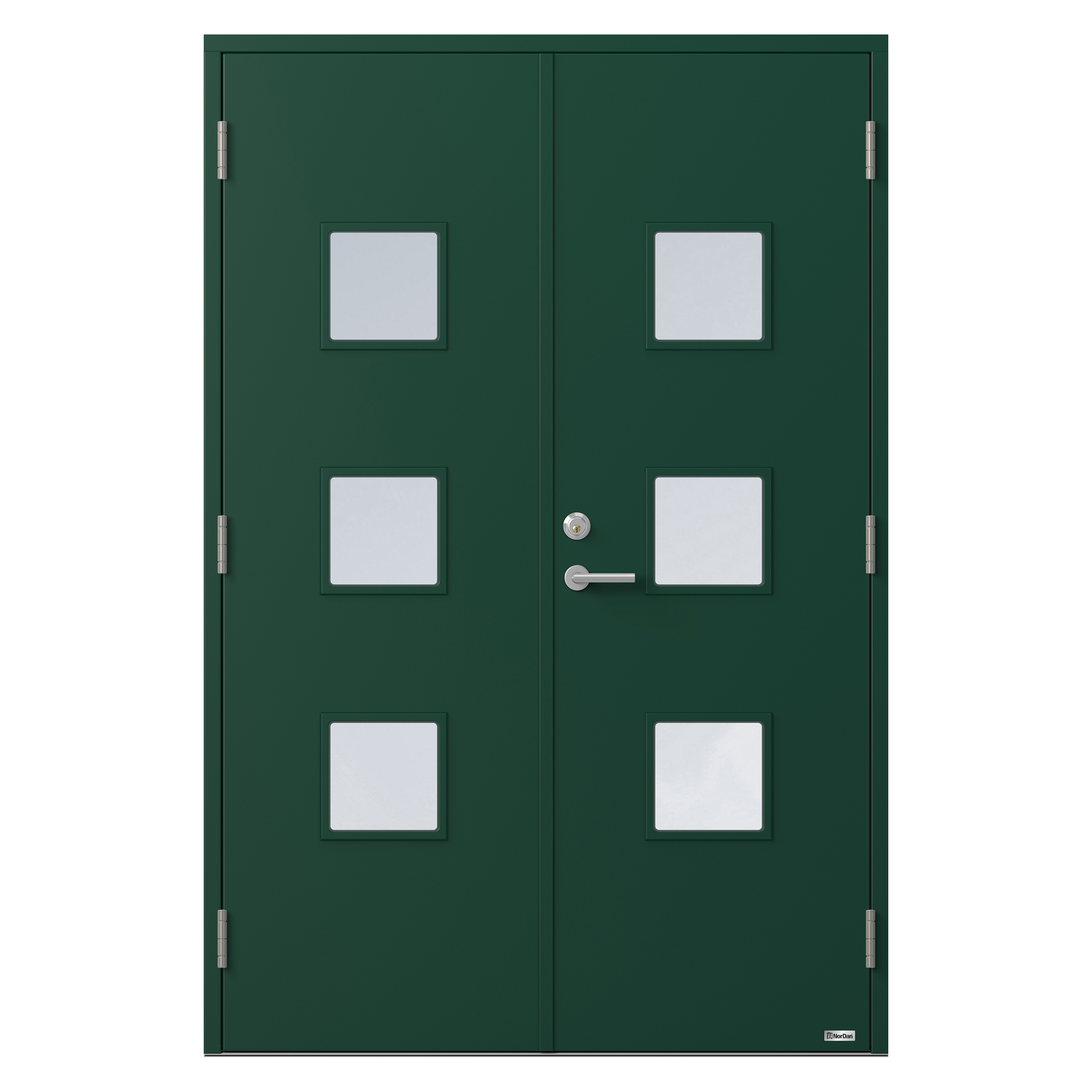 Parytterdörr NorDan Bor Kvadraten 839PG3