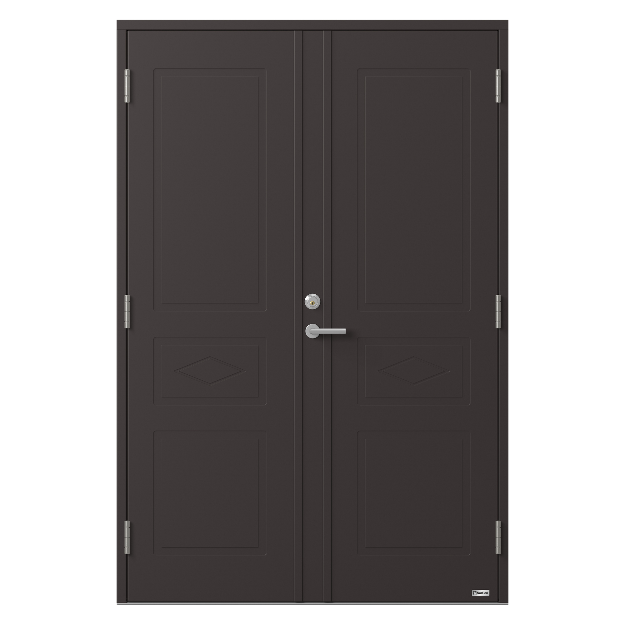 Parytterdörr NorDan Bor Tvillingarna 992P