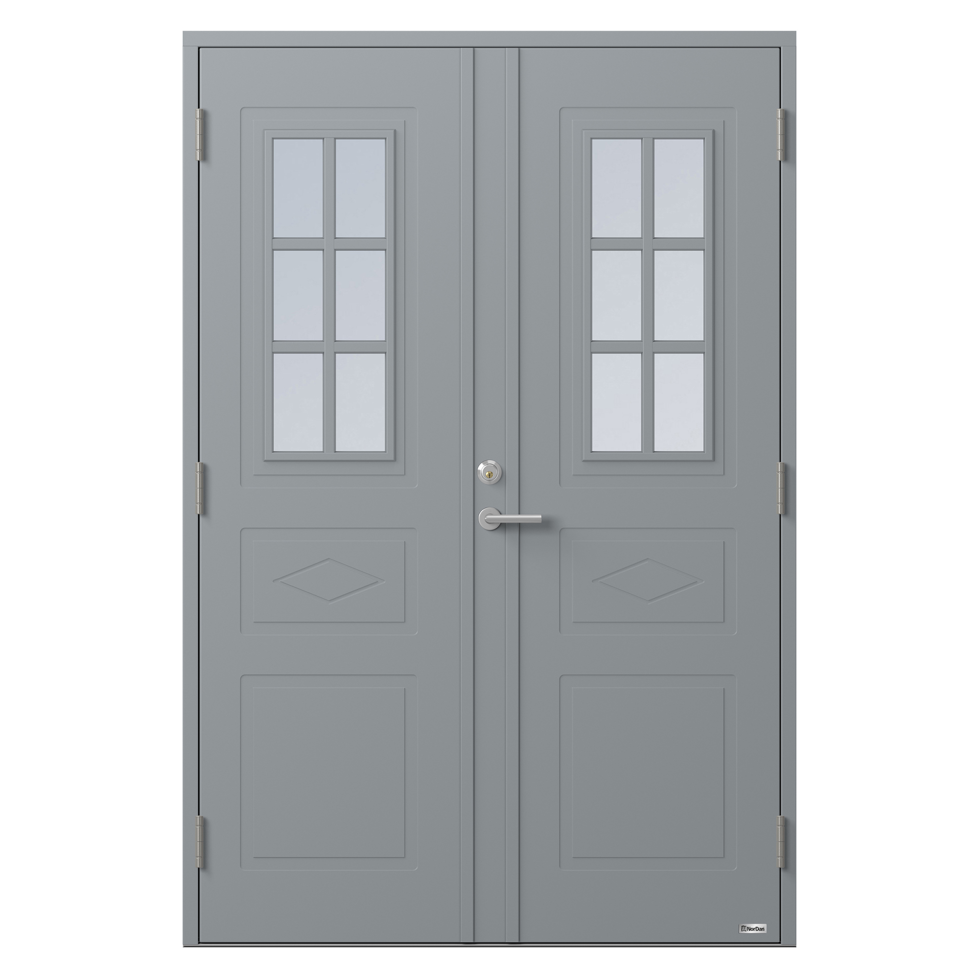 Parytterdörr NorDan Bor Tvillingarna 992PG