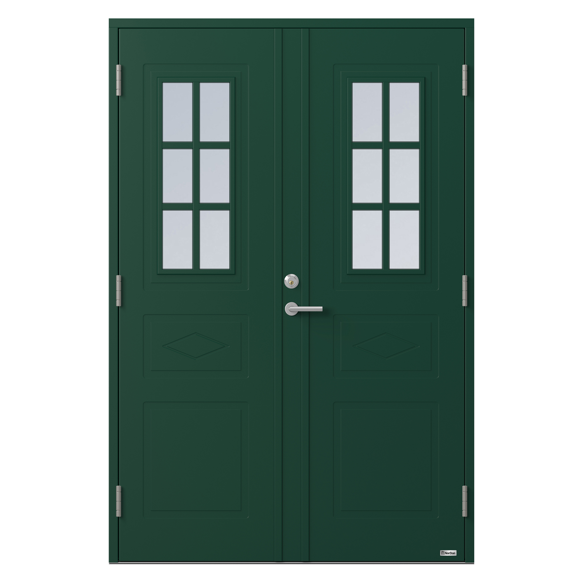 Parytterdörr NorDan Bor Tvillingarna 992PG