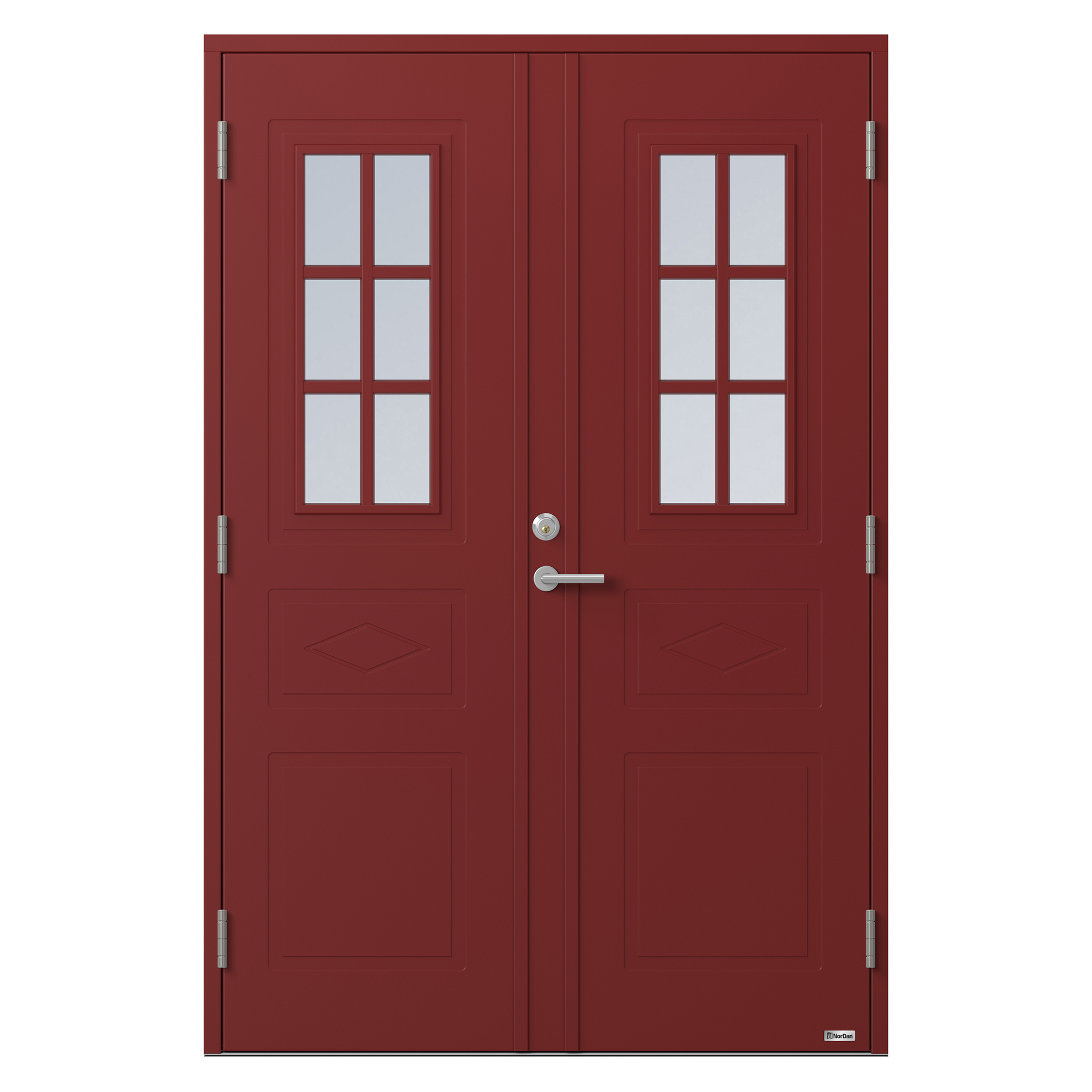Parytterdörr NorDan Bor Tvillingarna 992PG