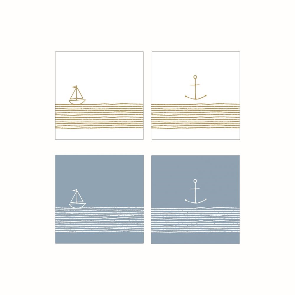 Servetter Paperproducts Design PPD Mixade 4 st 20-pack