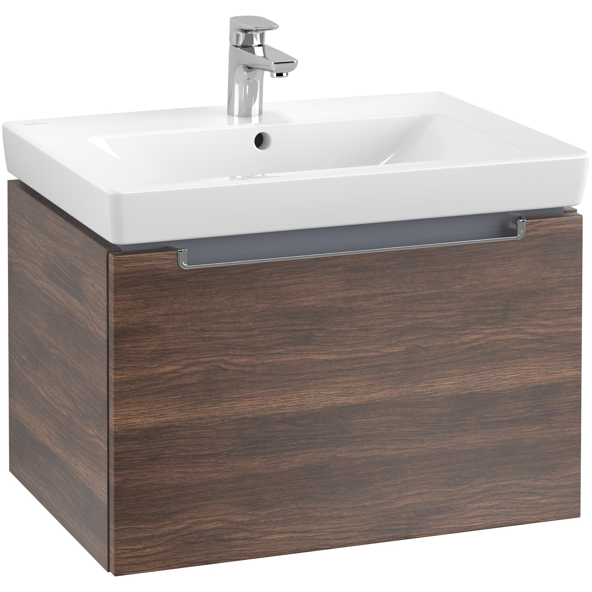 Tvättställsskåp Villeroy & Boch Subway 2.0 med 1 Låda