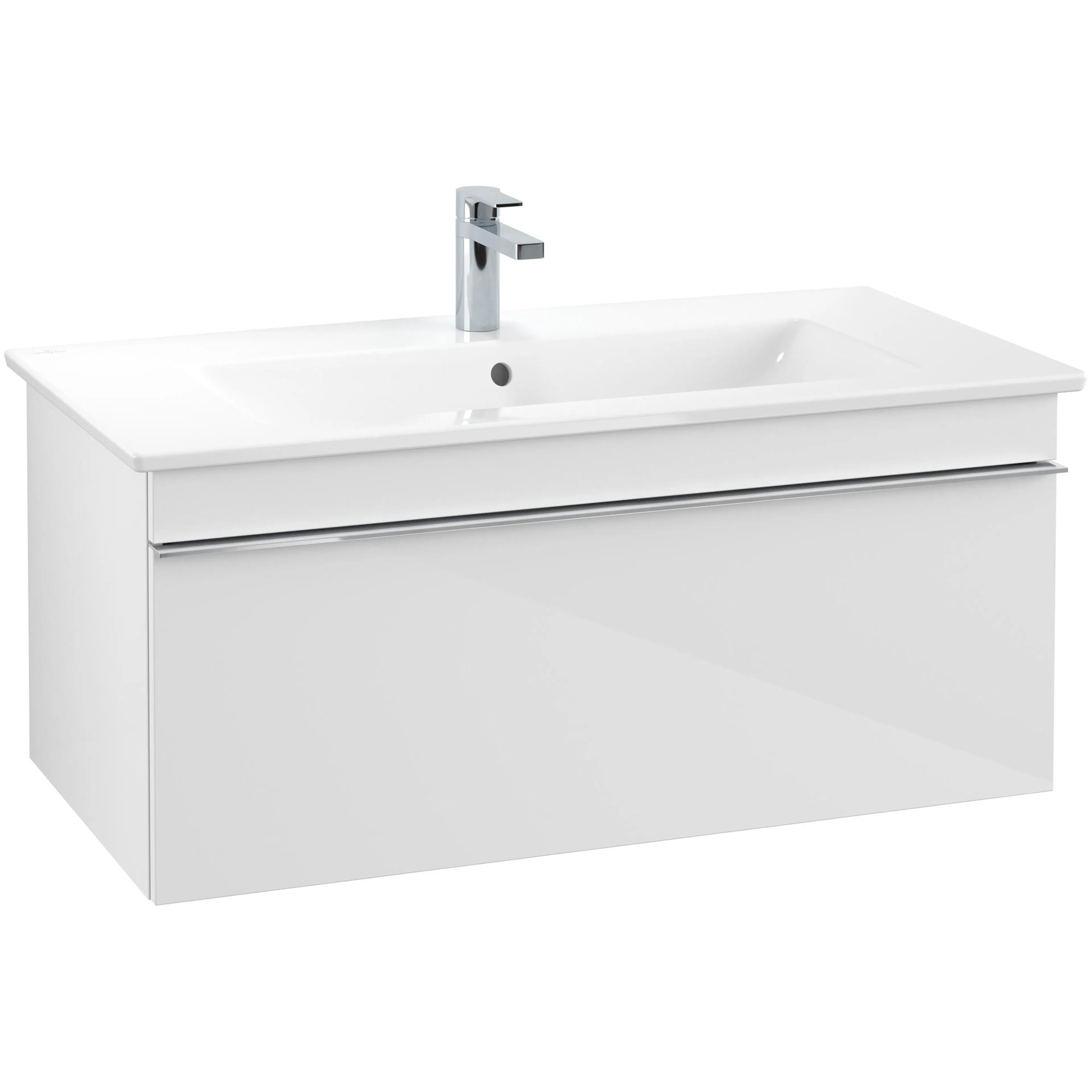 Tvättställsskåp Villeroy & Boch Venticello med  1 Låda för Skåpstvättställ