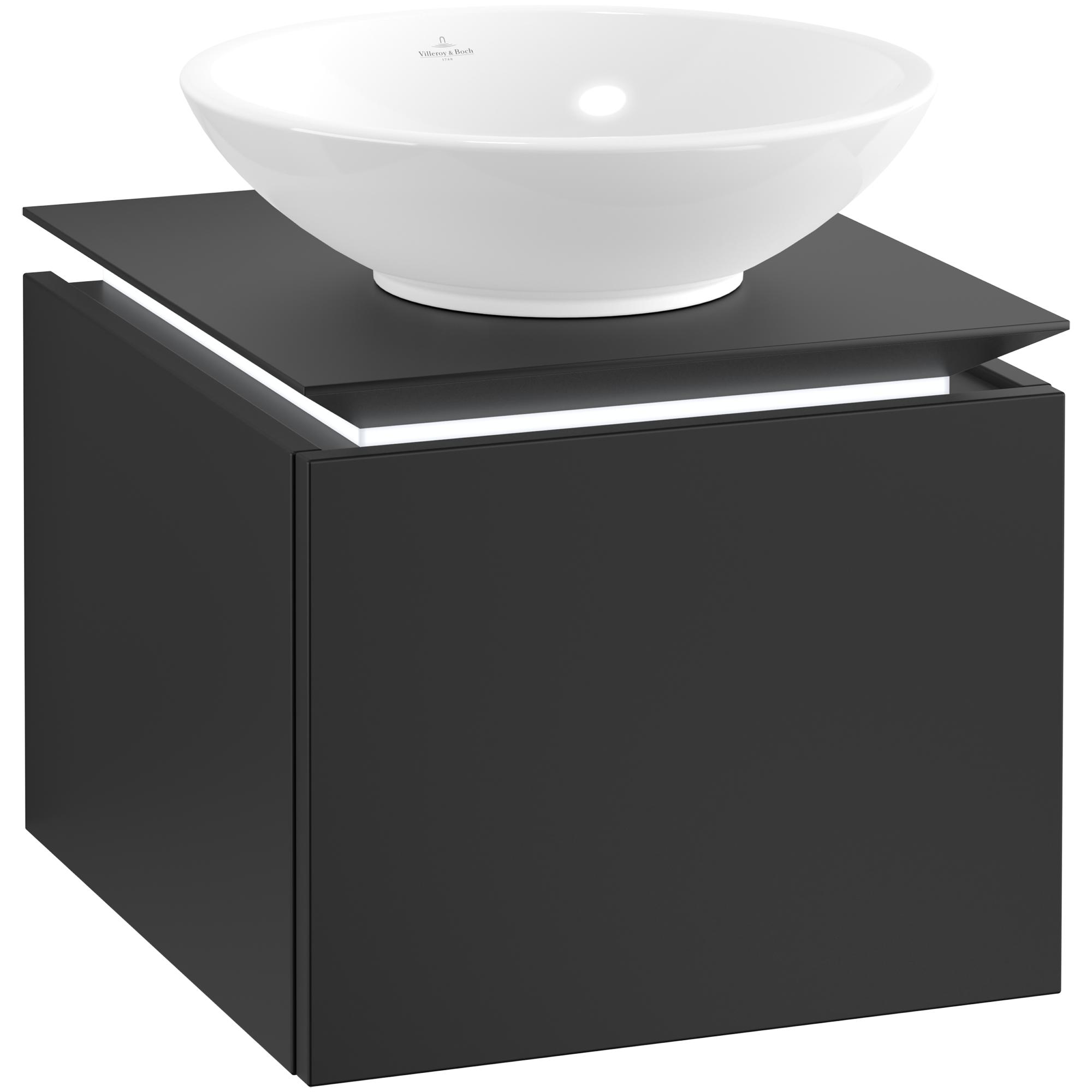 Tvättställsskåp Villeroy & Boch Legato Kompakt 450 med 1 Låda för Ytmonterat Tvättställ